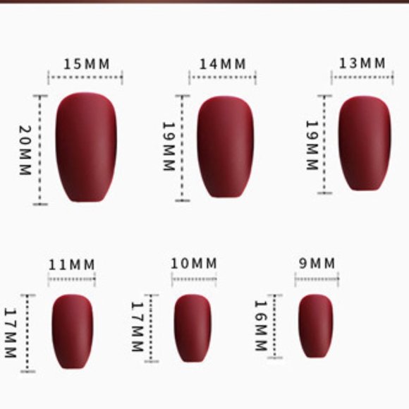 Butterfly Charm Press-on Nail Nude - Picture 6 of 7